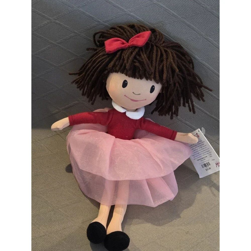 MerryMakers 12 Inch Lola Dutch Plush doll, Children's Book Character